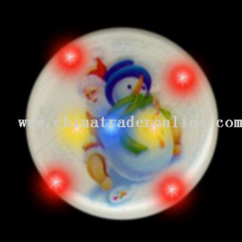 Christmas Series flashing pin from China